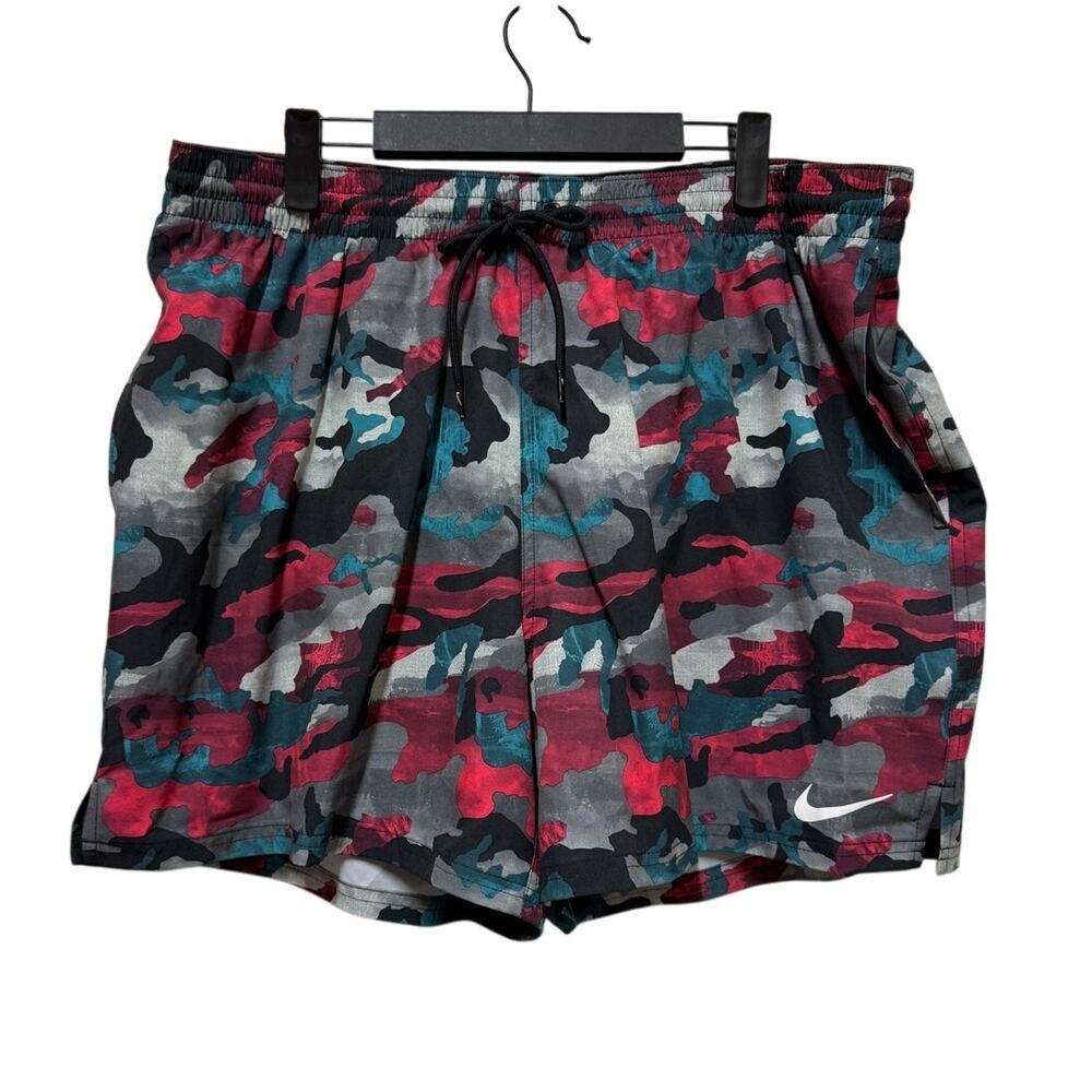 NWT Nike Swim Mens swim shorts Multi colored  Camo  XXL